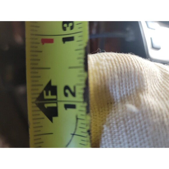 Vintage Hand Embroidered Pillow Floral 12.5" x 12.5" - Picture 3 of 4